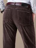 ROTHERHAM® Corduroy Stretch Trousers for Men