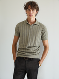 GUSTAV® Textured Polo Shirt