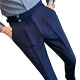 KENJI® Draped High-waist Trousers