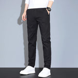 MING® Thin Cotton Straight Casual Pants