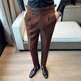 BAGNAIA® Men´s High Waist Formal Pants