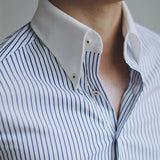 ARJUN® Long Sleeve Striped Shirt