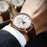 LICATA® Luxury Leather Watch