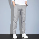 MING® Thin Cotton Straight Casual Pants