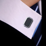 MONTEBELLO® Classic Square Zinc Alloy Cufflinks for Men