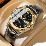 SASHA® Men´s Luxury Golden & Silver Watch