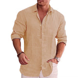 ESPARANO® Summer Linen Shirt