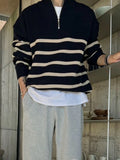 BOLONHA® Men's Wool Sweater With Zip