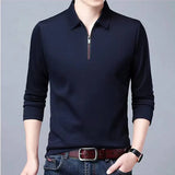 ROSENBURG® Smart Casual Men's Solid Polo Shirt