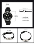 MALATRONI® Elegant Black Men's Watch