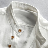 BENEDETTA® Mens Linen Cotton Shirt