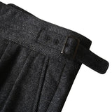 HENRY MONT® Herringbone Suit Pants