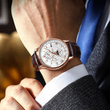 LICATA® Luxury Leather Watch