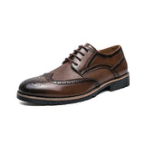 BROGUE® Handmade Leather Classic Shoes