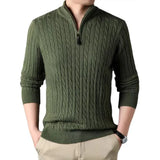 ENRICO®  Winter Men's Quarter Zip Sweater