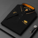 Lapel® Embroidered Polo Shirt Men's