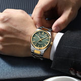 BARZINI® Luxury Stainless Steel  Watch