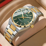 BARZINI® Luxury Stainless Steel  Watch