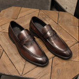 ITALO® Casual Leather Male Loafers