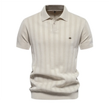 GUSTAV® Textured Polo Shirt