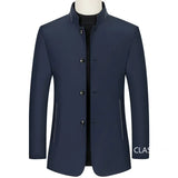 FREDERIC® Men's Stand-up Collar Business Casual Blazer