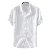 LANTINI® Short Sleeve Linen Shirt